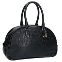 クロムハーツ Chrome Hearts GYM SM ジムバッグ 現行型CHチャーム付きスモールレザーハンドバッグ(ブラック×シルバー)【314052】【S...