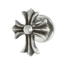 クロムハーツ Chrome Hearts No2 CH CRS CHクロススタッド シルバーピアス(シルバー 0.81g)【814052】【GZ11】【小物】【中古】bb76#rinkan*B