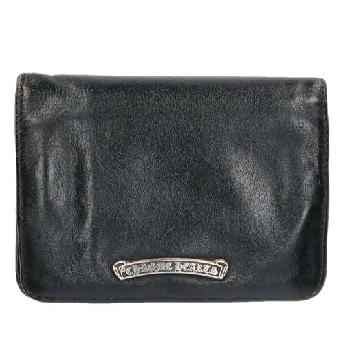 クロムハーツ Chrome Hearts JOEY ジョーイ ノベルティレザー財布(ブラック×イエロー)【414052】【GZ11】【小物】【中古】bb223#rinkan*B クロムハーツ Chrome Hearts JOEY ジョーイ ノベルティレザー財布(ブラック×イエロー)【414052】【GZ11】【小物】【中古】bb223#rinkan*B