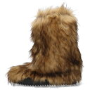 セリーヌ CELINE サイズ:42 21AW フォックスファーブーツ(ブラウン×ブラック)【314052】【SB01】【メンズ】【小物】【中古】bb429#r...
