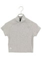 クロムハーツ Chrome Hearts サイズ:XS Y NOT CH刺繍モックネックTシャツ(グレー)【514052】【FK04】【レディース】【中古】bb205#rinkan*S(4)