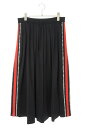 グッチ GUCCI サイズ:S 479534 X9Q06 サイドラインストーンジャージスカート(ブラック)【914052】【BS99】【レディース】【中古】bb...