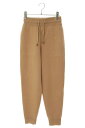 バーバリー Burberry サイズ:XXS 8037510 カシミアモノグラムトラックロングパンツ(ブラウン)【714052】【BS99】【メンズ】【中古】bb429#rinkan*B