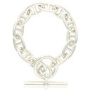 エルメス HERMES サイズ:12LINK Chaine d'Ancre TGM シェーヌダンクルTGMシルバーブレスレット(シルバー 107.36g)【22...