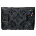 ルイヴィトン LOUISVUITTON M68775 モノグラムレザークラッチバッグ(ブラック)【514052】【SB01】【小物】【中古】bb384#rin...