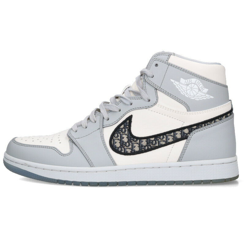 ナイキ NIKE ×ディオール DIOR サイズ:29cm AIR JORDAN 1 HIGH OG DIOR CN8607-002 エアジョーダン1ハイオージ...