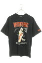 ヒステリックグラマー HYSTERIC GLAMOUR サイズ:M 21SS 02211CT40 プリントTシャツ(ブラック)【814052】【BS99】【メン...