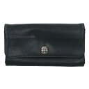 クロムハーツ Chrome Hearts JUDY ジュディ クロスボタンレザーウォレット財布(ブラック×シルバー)【614052】【OM10】【小物】【中古...