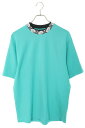 アクネストゥディオズ ACNE STUDIOS サイズ:XXS FA-UX-TSHI000042 レーヨンモックネックTシャツ(ライトグリーン)【814052】...