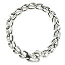 ティファニー TIFFANY&Co. サイズ:L フォージ ミディアムリンクシルバーブレス(シルバー 42.21g)【524052】【SS13】【小物】【中古】...