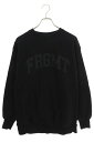 フラグメントデザイン fragment design サイズ:L UNV C N SWEAT E ユニバーシティカレッジスウェット(ブラック)【024052】【BS99】【メンズ】【中古】bb18#rinkan*B(4)