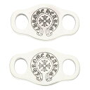 クロムハーツ Chrome Hearts SHOELACE SET シューレース 2個セットV1ホースシューシューレース(シルバー 総重量8.5g)【0240...