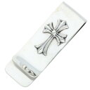 クロムハーツ Chrome Hearts MNY CLIP LG マネークリップ スモールCHクロスモチーフマネークリップ(シルバー 90.68g)【7240...
