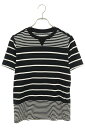 タカヒロミヤシタザソロイスト TAKAHIROMIYASHITA TheSoloIst サイズ:44 sc.0011bsSS19 再構築デザインボーダーTシャツ...