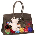 レディメイド READYMADE サイズ:L TRAVEL BAG テディベア付ワッペンヴィンテージコットントラベルハンドバッグ(カーキ×マルチ)【105052...