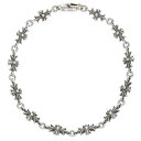 クロムハーツ Chrome Hearts サイズ:12LINK TNY E CH PLS タイニーECHプラス オールドシルバーブレスレット(シルバー 9.61...