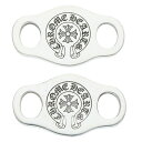 クロムハーツ Chrome Hearts SHOELACE SET 2個セットV1ホースシューシューレース(シルバー 総重量7.92g)【724052】【NO...