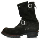 クロムハーツ Chrome Hearts サイズ:8.5E BOSS ダガージップボス バックダガージップレザーエンジニアブーツ(ブラック×シルバー)【9140...