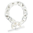 エルメス HERMES サイズ:11LINK Chaine d'Ancre TGM シェーヌダンクルTGMシルバーブレスレット(シルバー 104.22g)【92...