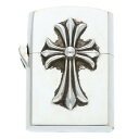 クロムハーツ Chrome Hearts ZIPPO LIGHTERZ-V1 V1スモールCHクロスジッポライター(シルバー 総重量129.3g)【62405...