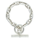 エルメス HERMES サイズ:13LINK Chaine d'Ancre GM シェーヌダンクルGMシルバーブレスレット(シルバー 65.35g)【92405...
