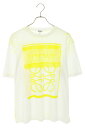ロエベ LOEWE サイズ:XS H526Y22X27 アナグラムフォトコピーTシャツ(ホワイト)【324052】【SB01】【メンズ】【中古】bb127#ri...