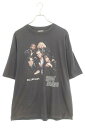 バレンシアガ BALENCIAGA サイズ:S 541702 TCV38 スピードハンターズプリントTシャツ(ブラック)【224052】【SB01】【メンズ】【...