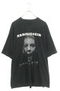 ヴェトモン VETEMENTS サイズ:S RAMMSTEIN PRINTED T-SHIRT MAH18TR27 オーバーサイズラムシュタインプリントTシャツ...