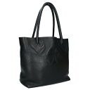 クロムハーツ Chrome Hearts FS TOTE FSトート クロスパッチ付きレザートートバッグ(ブラック×シルバー)【224052】【GZ11】【小...