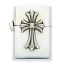 クロムハーツ Chrome Hearts ZIPPO LIGHTERZ-V1 V1スモールCHクロスジッポライター(シルバー 総重量137.83g)【2050...