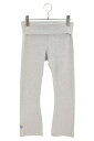 クロムハーツ Chrome Hearts サイズ:XS セメタリークロススウェットロングパンツ(グレー)【224052】【SJ02】【レディース】【中古】bb8...