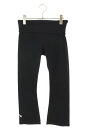クロムハーツ Chrome Hearts サイズ:S セメタリークロススウェットロングパンツ(ブラック)【224052】【SS07】【レディース】【中古】bb82#rinkan*S
