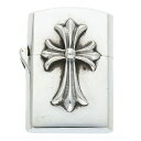 クロムハーツ Chrome Hearts ZIPPO LIGHTERZ-V1 V1スモールCHクロスジッポライター(シルバー 総重量127.91g)【1050...