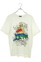 ランバン LANVIN サイズ:M ペイントTシャツ(ホワイト)【105052】【BS99】【メンズ】【中古】【準新入荷】bb389#rinkan*B