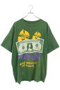 セントマイケル SAINT MICHAEL サイズ:XL 24SS SM-YS8-0000-C16 セントクランコラージュプリントTシャツ(グリーン)【4240...