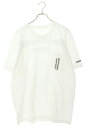 クロムハーツ Chrome Hearts サイズ:XL CH T-SHRT LTD 東京限定ラベルバックプリントTシャツ(ホワイト×ブラック)【424052】【...