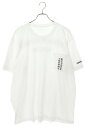 クロムハーツ Chrome Hearts サイズ:XL CH T-SHRT LTD 東京限定ラベルバックプリントTシャツ(ホワイト×ブラック)【424052】【...