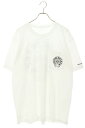 クロムハーツ Chrome Hearts サイズ:XL CH T-SHRT 1 バックホースシュープリントTシャツ(ホワイト×ブラック)【424052】【SS0...