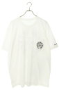 クロムハーツ Chrome Hearts サイズ:XL CH T-SHRT 1 ホースシューバックプリントTシャツ(ホワイト×ブラック)【424052】【SS0...