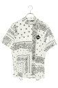 エフシーアールビー F.C.R.B. サイズ:S FCRB-230138 バンダナプリントTシャツ(ホワイト)【524052】【BS99】【メンズ】【中古】bb...