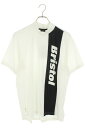 エフシーアールビー F.C.R.B. サイズ:S FCRB-230048 ロゴプリントTシャツ(ホワイト)【524052】【BS99】【メンズ】【中古】bb33...