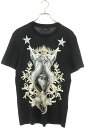 ジバンシィ GIVENCHY サイズ:S 12AW 12F 7245 651 エンジェルクレストTシャツ(ブラック)【524052】【BS99】【メンズ】【中古...
