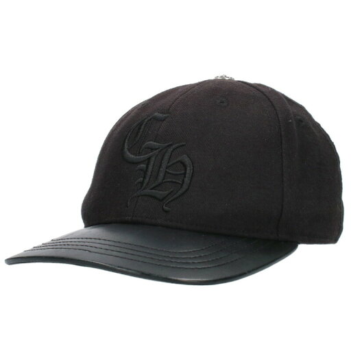 クロムハーツ Chrome Hearts サイズ:7.375 BASEBALL TRUCKER ベースボールトラッカー レザー切替CH刺繍ベースボールキャップ(ブラック×シルバー)【424052】【SS07】【小物】【中古】bb339#rinkan*B クロムハーツ Chrome Hearts サイズ:7.375 BASEBALL TRUCKER ベースボールトラッカー レザー切替CH刺繍ベースボールキャップ(ブラック×シルバー)【424052】【SS07】【小物】【中古】bb339#rinkan*B