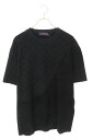 ルイヴィトン LOUISVUITTON サイズ:XL 25SS RM251M SCW HSN82W グラフィックジャカード ショートスリーブクルーネックTシャツ...