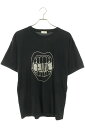 セリーヌ CELINE サイズ:S 21SS 2X675501F POP UP STORE限定Tシャツ(ブラック)【624052】【SB01】【メンズ】【中古】...