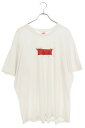 シュプリーム SUPREME サイズ:XL 22SS Ralph Steadman Box Logo Tee ラルフステッドマンボックスロゴTシャツ(ホワイト)...