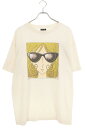 セントマイケル SAINT MICHAEL サイズ:L SM-S23-0000-023 サングラスプリントTシャツ(ホワイト)【624052】【HJ12】【メン...