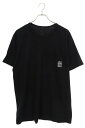 クロムハーツ Chrome Hearts サイズ:L Y NOT ロゴ刺繍クルーネックTシャツ(ブラック)【724052】【NO05】【メンズ】【中古】bb17...