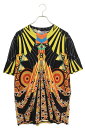 ジバンシィ GIVENCHY サイズ:S 16I 7705 495 幾何学総柄マルチプリントTシャツ(ブラック×マルチ)【824052】【OM10】【メンズ】【...