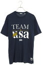 キス KITH サイズ:S KHM030369 TEAM USAプリントTシャツ(ネイビー)【105052】【BS99】【メンズ】【中古】【準新入荷】bb187...